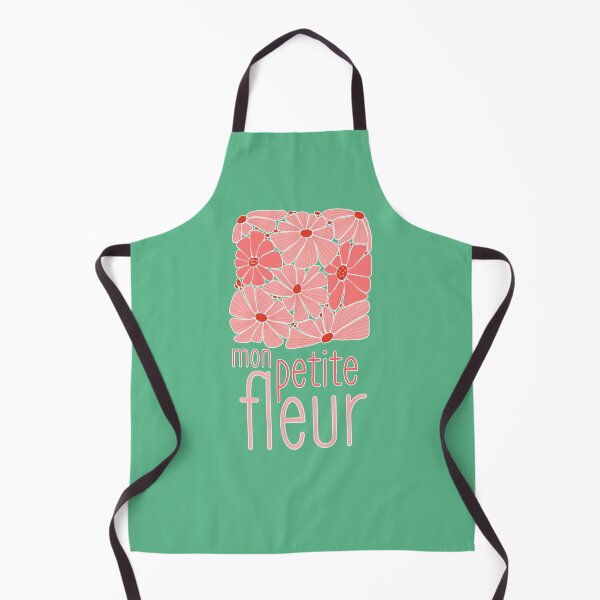 Aperçu de l'œuvre Marguerites printanières Citation française Mon Petite Fleur créée et vendue par Renata Illustrata.