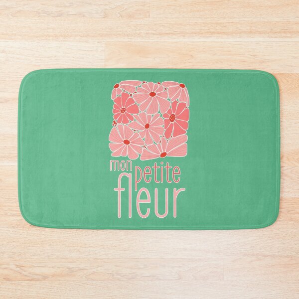 Aperçu de l'œuvre Marguerites printanières Citation française Mon Petite Fleur créée et vendue par Renata Illustrata.