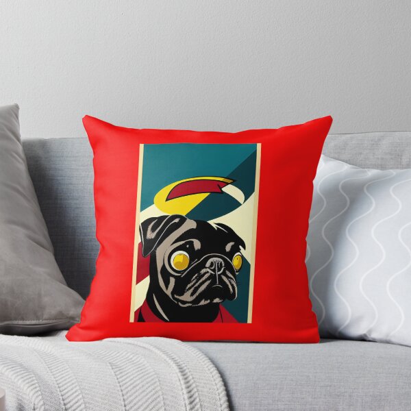 Item preview, Super Pug in AI Dreams designed and sold by romeobravado.