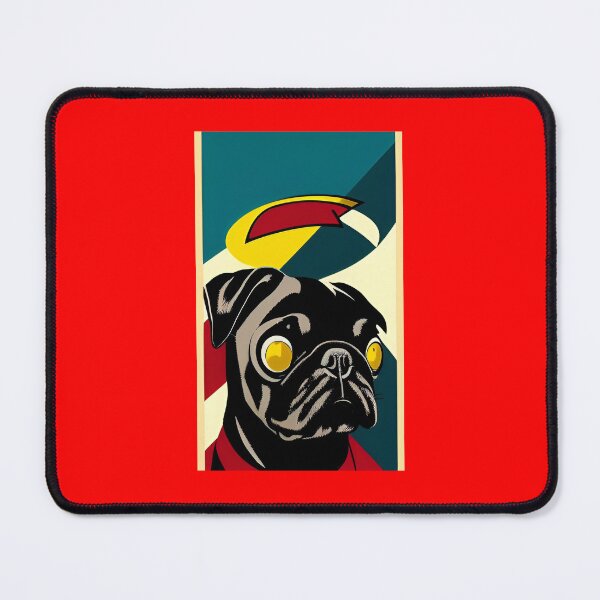 Item preview, Super Pug in AI Dreams designed and sold by romeobravado.