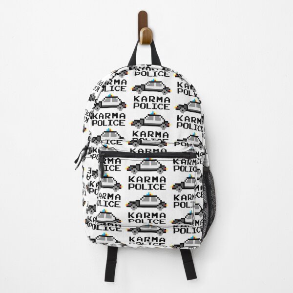 Item preview, Retro Video Game Karma Police designed and sold by hadleyfoo.