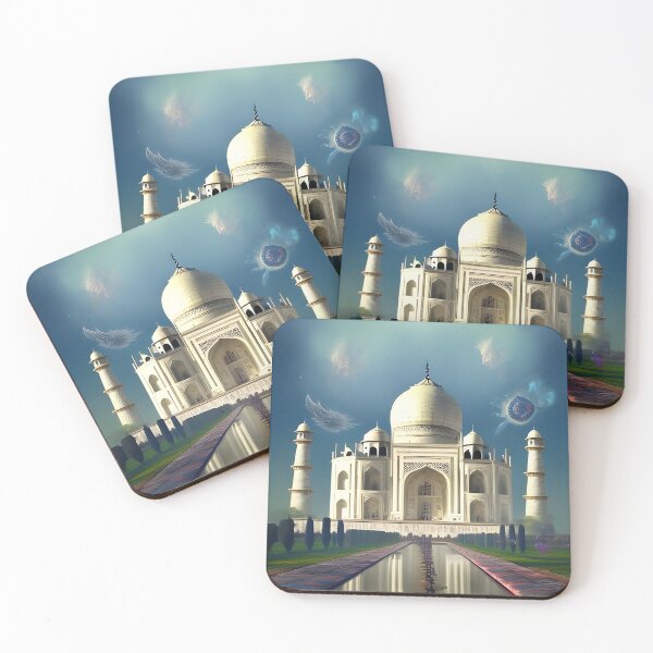 Item preview, Taj Mahal India Reimagined by Generative AI designed and sold by Bohoandmandala.