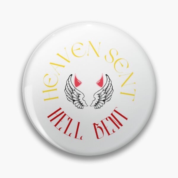 Item preview, Heaven Sent Hell Bent with Logo designed and sold by LILAC-INFANT.