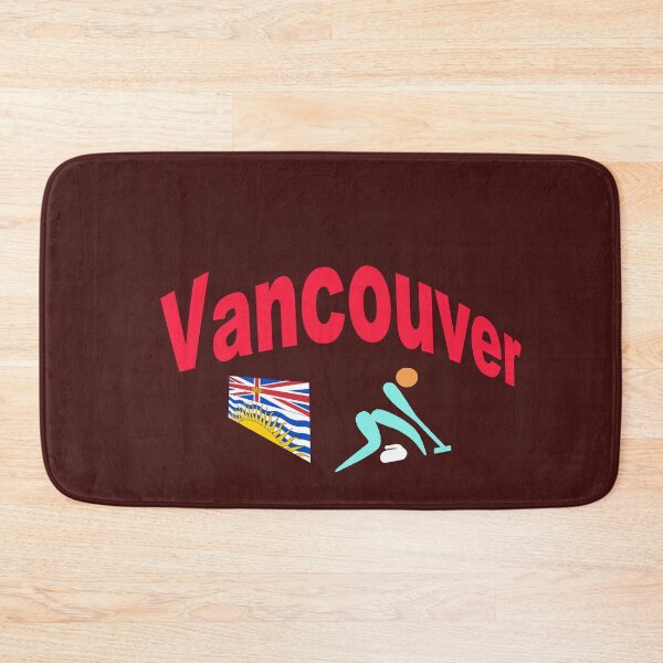 Item preview, Vancouver. Canada Curling abstract design  designed and sold by lobodelnoir.