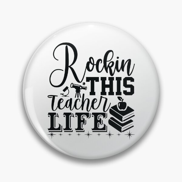 Item preview, ROCKIN THIS TEACHER LIFE designed and sold by SticerOcean.