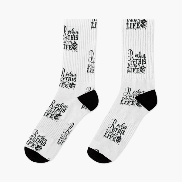 Item preview, ROCKIN THIS TEACHER LIFE designed and sold by SticerOcean.
