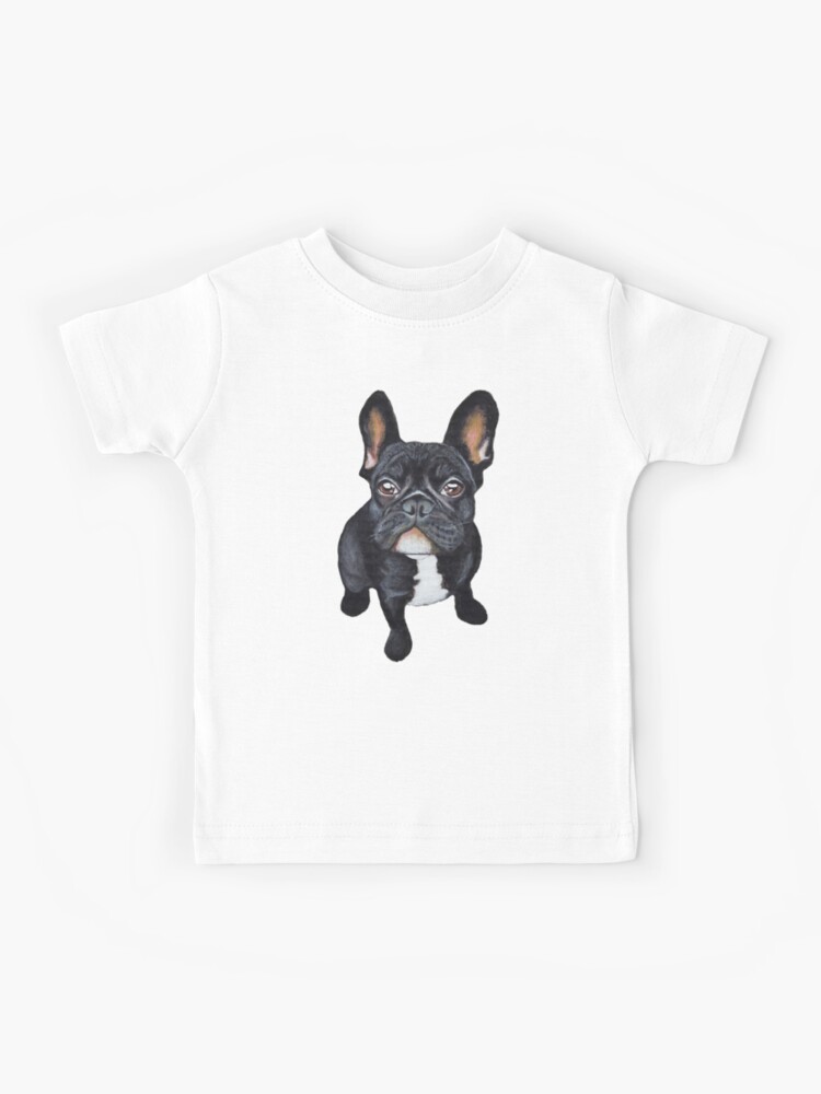 Französische Bulldogge Liebe Niedliches Schwarzes T-Shirt T-Shirt