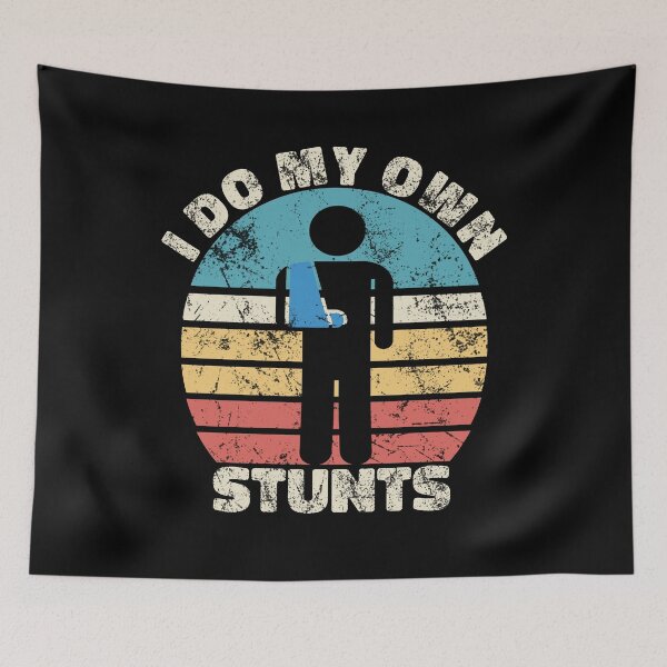 Item preview, I Do My Own Stunts Funny Injury Hand  designed and sold by solimangomaa.