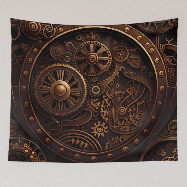 Item preview, Steampunk Pattern designed and sold by MTJ-Mushrooms.