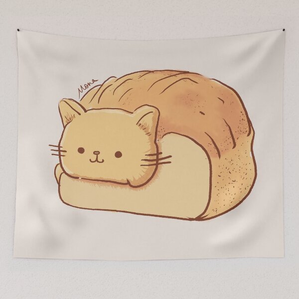 Item preview, cat loaf designed and sold by Rosiere Donahue ⭐️ ⭐️ ⭐️ ⭐️ ⭐️.