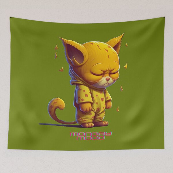 Item preview, Monday Cat Mood designed and sold by zzibel.