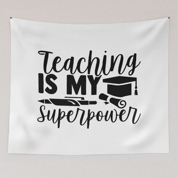 Item preview, TEACHING IS MY SUPER POWER designed and sold by SticerOcean.