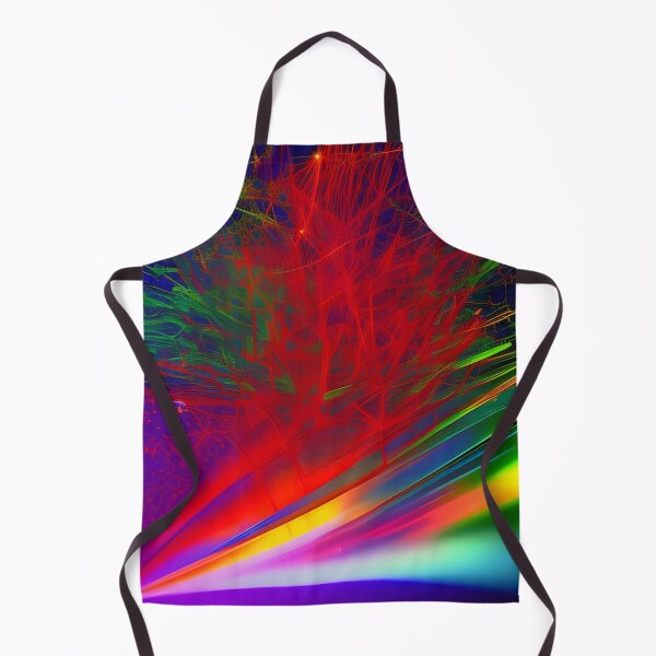 Artikelvorschau, Neonbänder und kosmischer Staub, Synthwave-Kunst entworfen und verkauft von Ink Art Design.