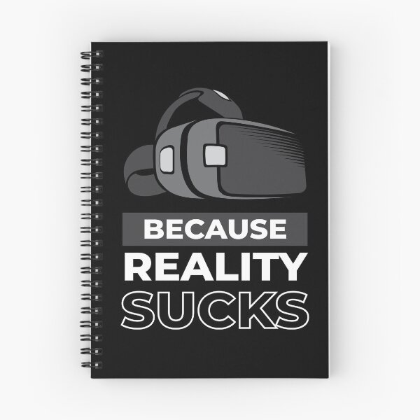 Item preview, Reality Sucks Vr Gaming Games designed and sold by MooonTees.