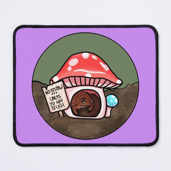 Item preview, Antisocial Toad In Mushroom Hut (In Purple) designed and sold by Creepy-Cutesie.