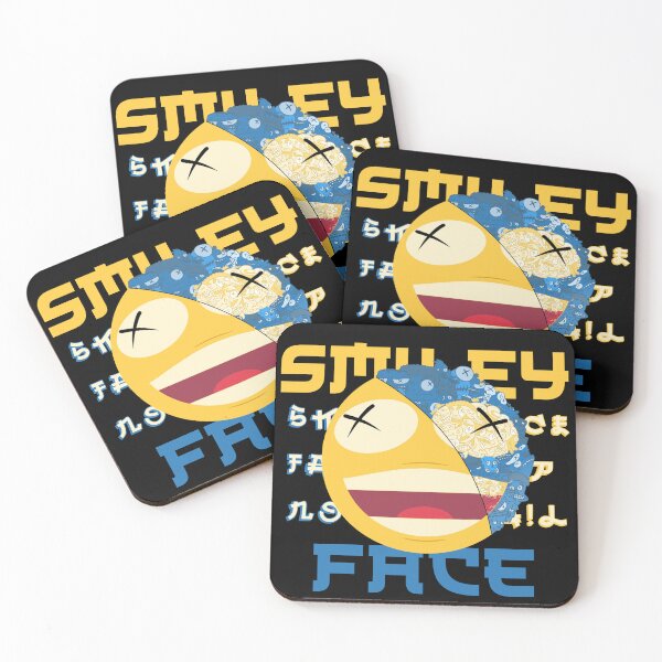 Item preview, Smiley face Half doodle  designed and sold by Bacteria ...
