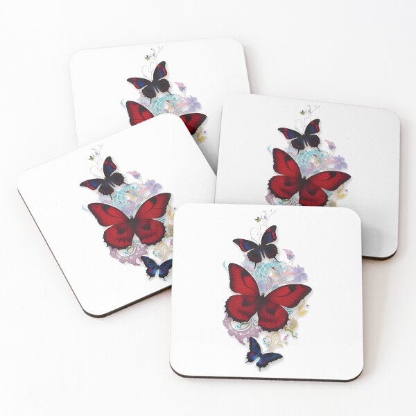 Item preview, Gothic Butterflies with Ornate Swirls designed and sold by Kashear.