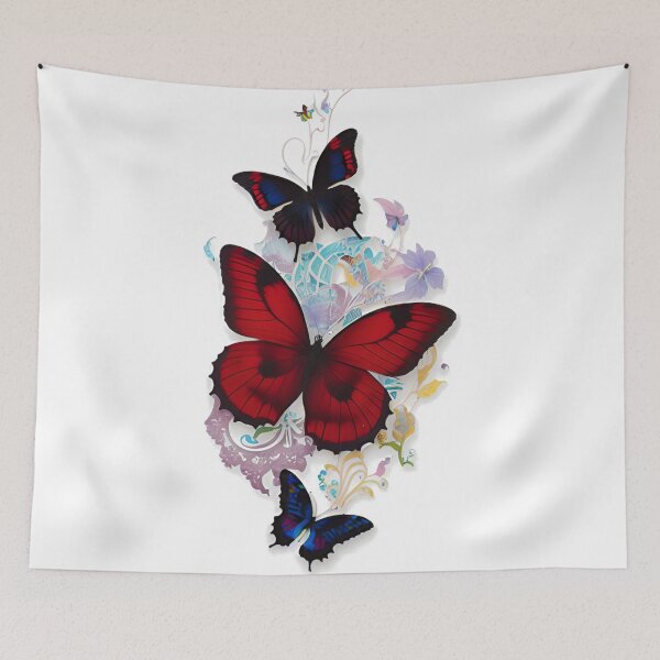 Item preview, Gothic Butterflies with Ornate Swirls designed and sold by Kashear.