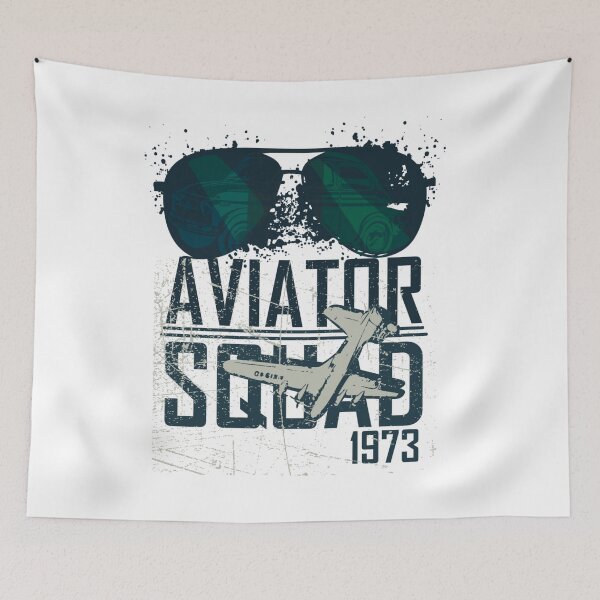 Item preview, Aviator Squad 1973 poster designed and sold by Gile-Shop.