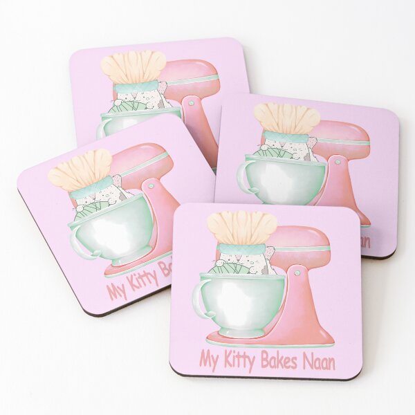 Item preview,  My Kitty Bakes Naan Bread, Baker designed and sold by notsweettea.