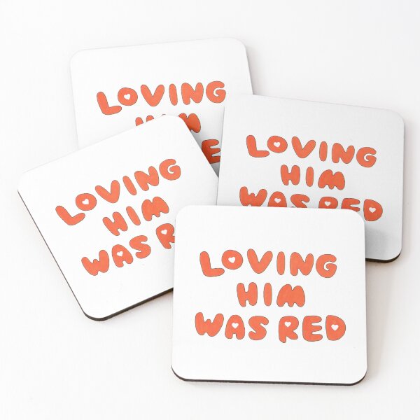 Item preview, Loving Him Was Red designed and sold by RickytheUnicorn.