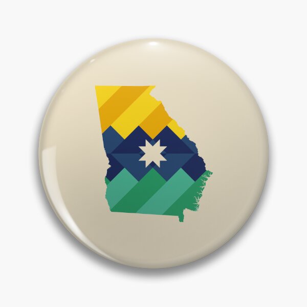 Item preview, Appalachian Flag Map of Georgia designed and sold by Hollerism.