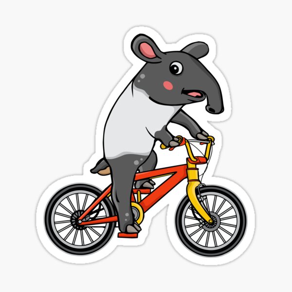Item preview, Tapir montar bicicleta regalo niños bicicleta lindo Tapir designed and sold by DSWShirts.