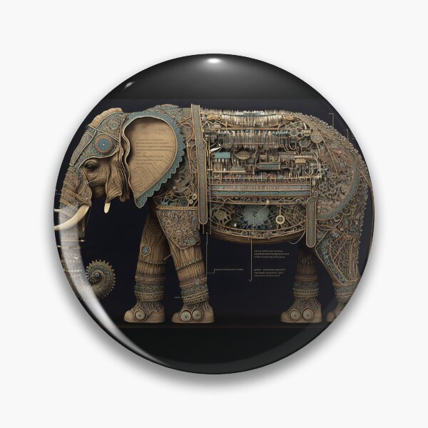 Item preview, A Clockwork Elephant Exposed 1 designed and sold by Richard-Y.