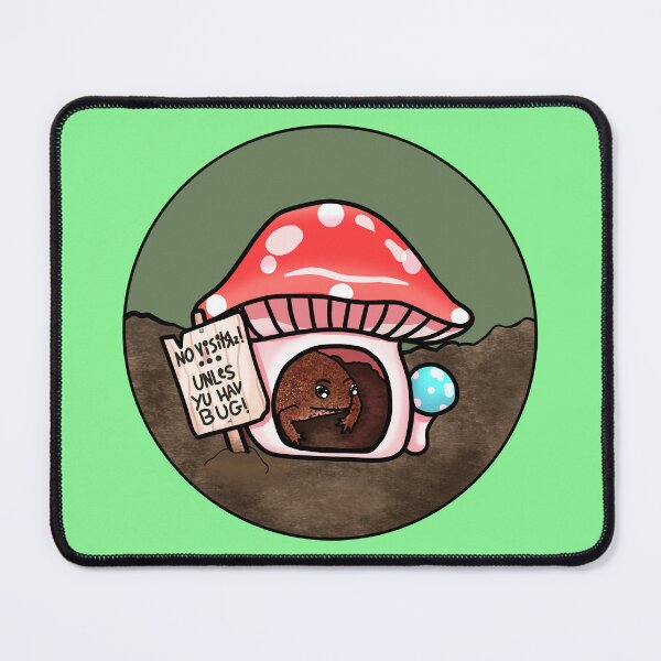 Item preview, Antisocial Toad In Mushroom Hut (In Green) designed and sold by Creepy-Cutesie.