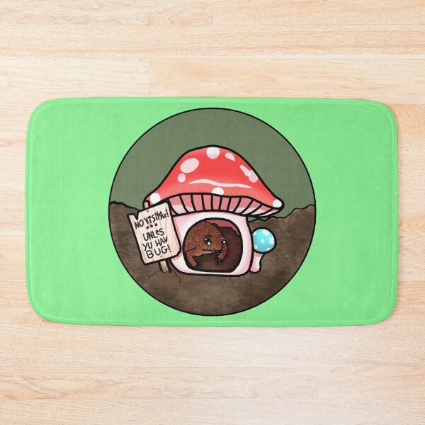 Item preview, Antisocial Toad In Mushroom Hut (In Green) designed and sold by Creepy-Cutesie.