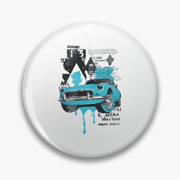 Item preview, Vintage Cars printing designed and sold by Gile-Shop.