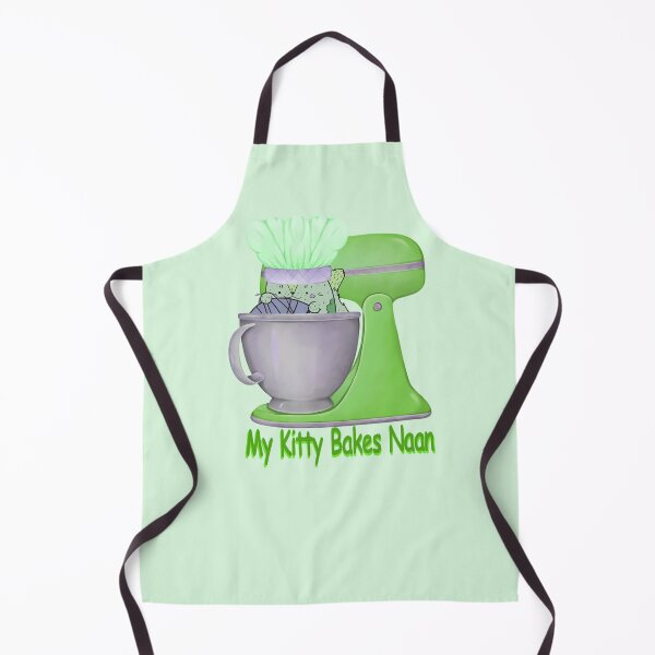Item preview, My Kitty Bakes Naan Bread, Funny Kitty designed and sold by notsweettea.
