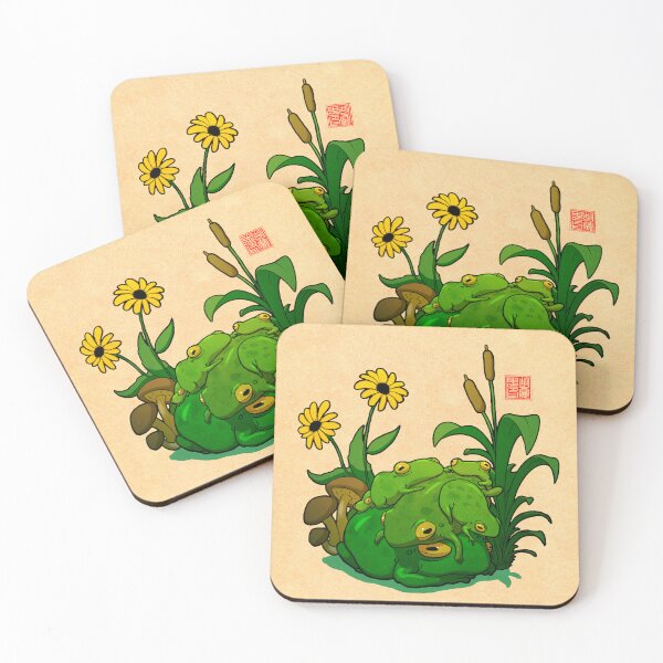 Item preview, World Frog Day Frog Pile designed and sold by DingHuArt.