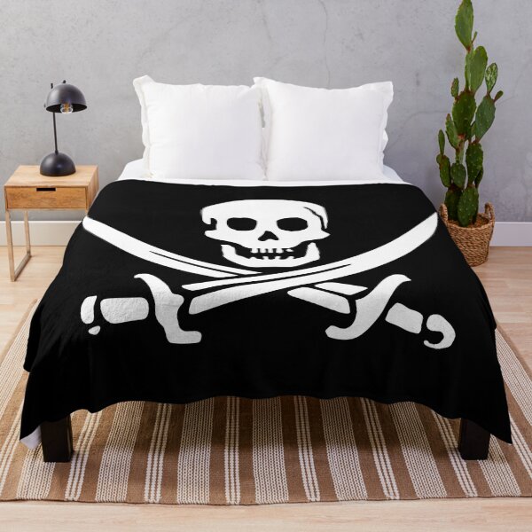 Item preview, Jolly Roger Pirate Skull Flag designed and sold by Lyubomir Emilov Gizdov.