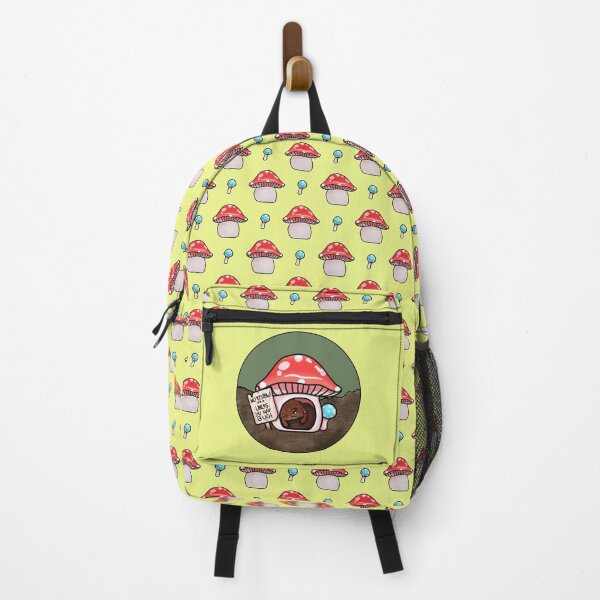 Item preview, Antisocial Toad In Mushroom Hut (In Yellow) designed and sold by Creepy-Cutesie.