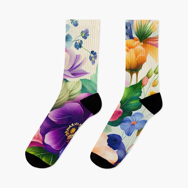 Artikelvorschau, Floral Watercolour entworfen und verkauft von MTJ-Mushrooms.