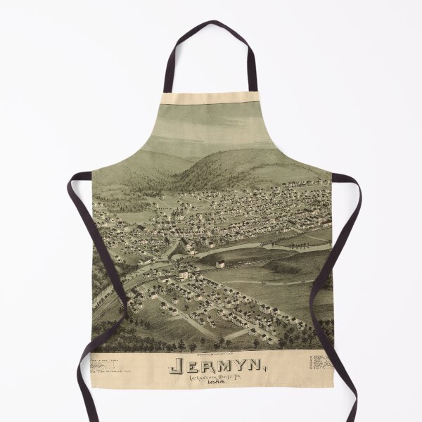 Item preview, Jermyn, Pennsylvania (1889) designed and sold by allhistory.