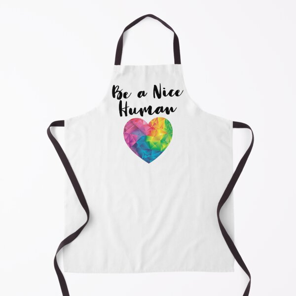Item preview, Be A Nice Human Rainbow Heart World Kindness Day designed and sold by ZNOVANNA.