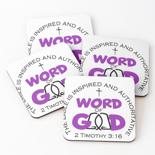 Item preview, The Bible is the WORD of GOD (2 Timothy 3:16), Christian Tee designed and sold by BLYFTD.