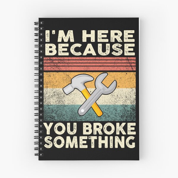 Item preview, Retro I'm Here Because You Broke Something Mechanic  designed and sold by solimangomaa.