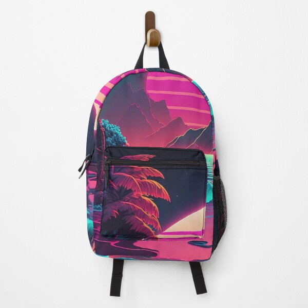 Item preview, Electric Island: Synthwave Vibes in Paradise designed and sold by Mullet Monkey.