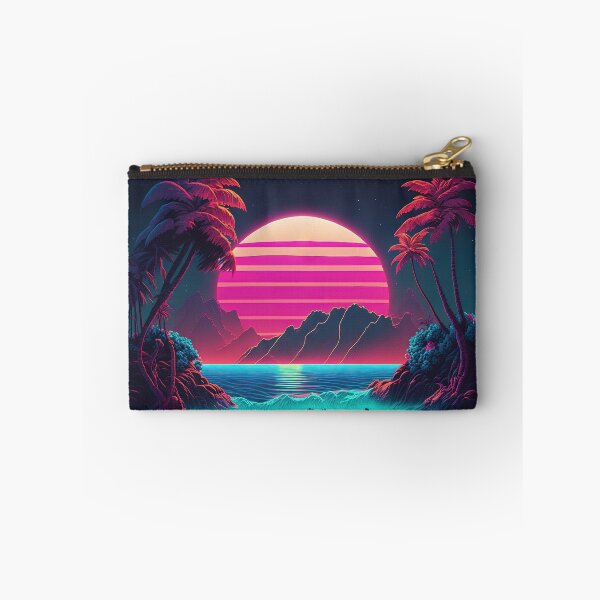 Item preview, Electric Island: Synthwave Vibes in Paradise designed and sold by Mullet Monkey.