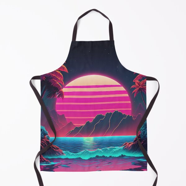 Item preview, Electric Island: Synthwave Vibes in Paradise designed and sold by Mullet Monkey.