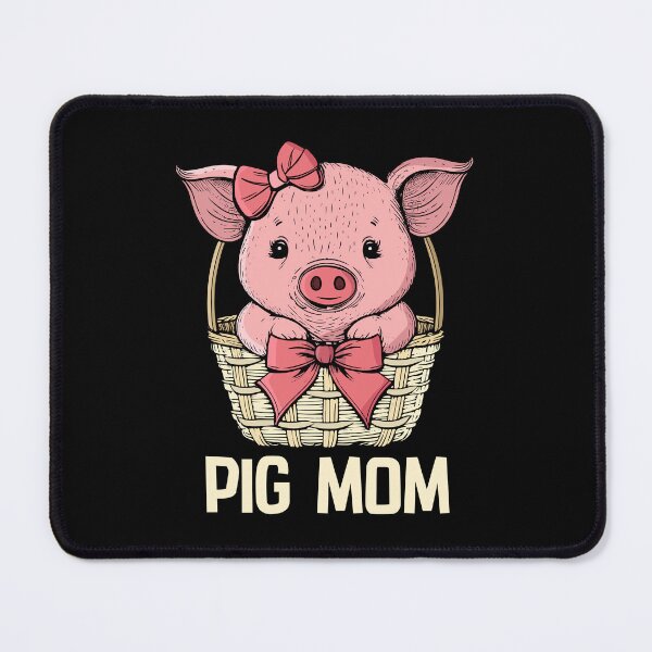 Item preview, Pig Mom Pig Lover Women Pig Gift Women Cute Pig designed and sold by DSWShirts.