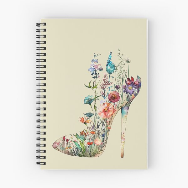 Item preview, Stiletto Garden - wildflower stilettos designed and sold by EmeraldeaArt.
