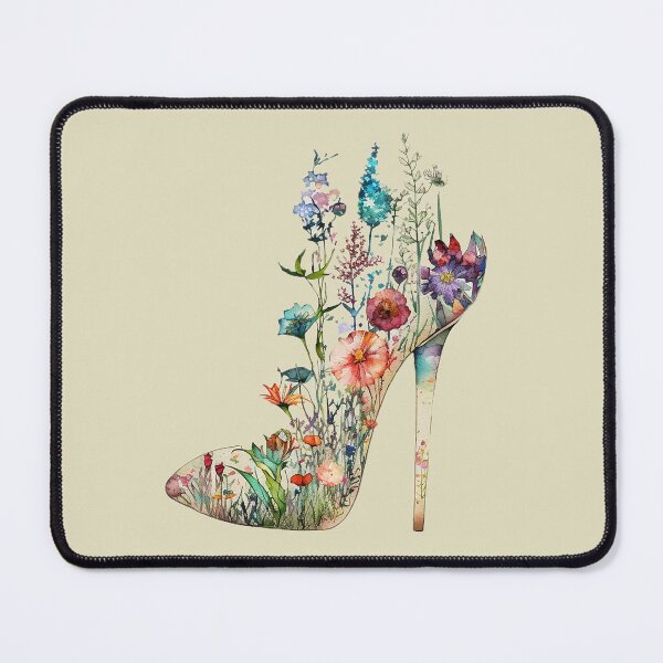 Item preview, Stiletto Garden - wildflower stilettos designed and sold by EmeraldeaArt.