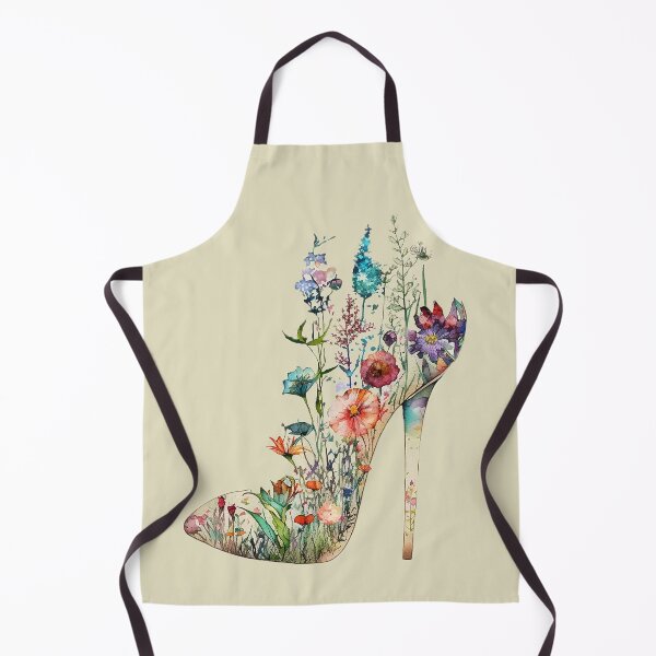 Item preview, Stiletto Garden - wildflower stilettos designed and sold by EmeraldeaArt.