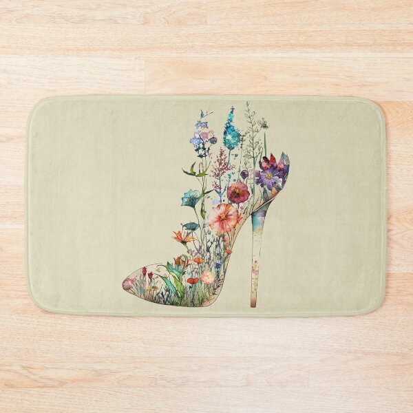 Item preview, Stiletto Garden - wildflower stilettos designed and sold by EmeraldeaArt.