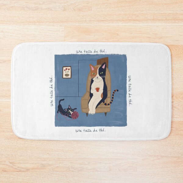 Item preview, une tasse de thé designed and sold by drawingsbyella.