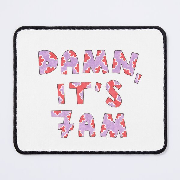 Item preview, Damn, its 7 am designed and sold by RickytheUnicorn.